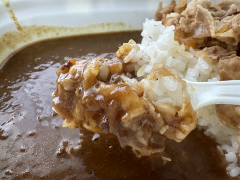 佐倉市_すき家_カレー牛あいがけ