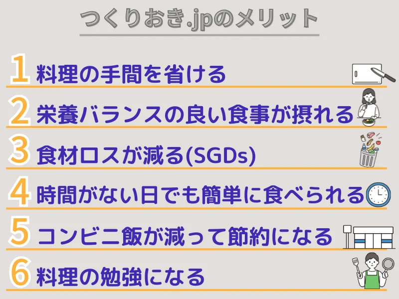 つくりおきjp-一人暮らし-メリット