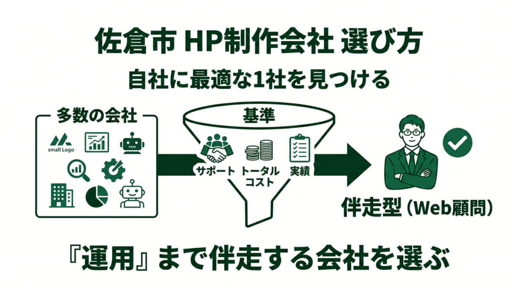 千葉県佐倉市のホームページ制作会社おすすめ9社から選ぶ上で大切なこと